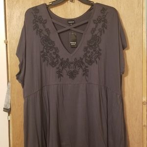 TORRID 4 swing/babydoll top